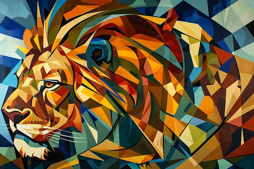 Leeuw van Poster Art Shop