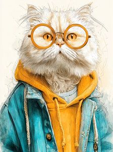 Hipster Cat 19