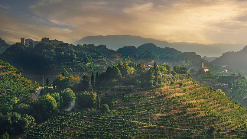 Collines du Prosecco, vignobles et San Lorenzo par Stefano Orazzini