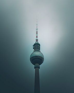 Berlijn van fernlichtsicht