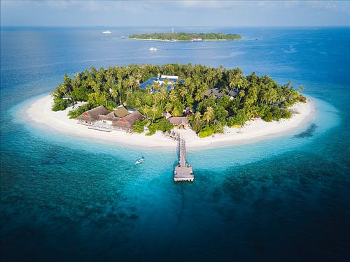 Kuda Bandos tropisch eiland op de Malediven