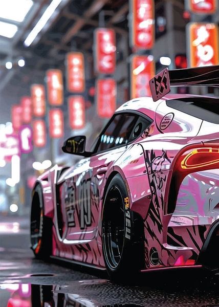 Neon Nights Drift von Chakra Baskara