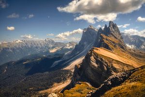 Seceda, Dolomites, Italie