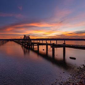 lichtvol spel van kleuren aan de Ammersee, Oberbayern - lightful play of colours on the Ammersee, Upper Bavaria by Christina Bauer Photos