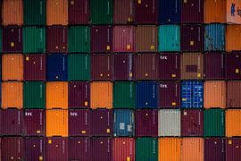 ROTTERDAM : zeecontainers van Paul Veen