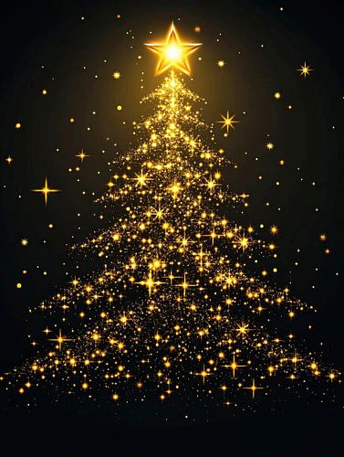 Christmas tree glamour