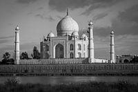 Taj Mahal in the evening sun