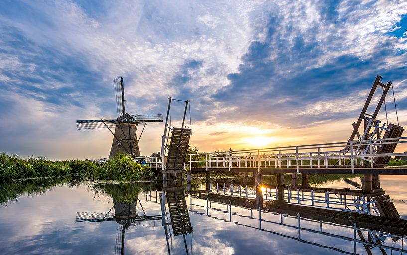 Weltkulturerbe Kinderdijk von Martijn Kort