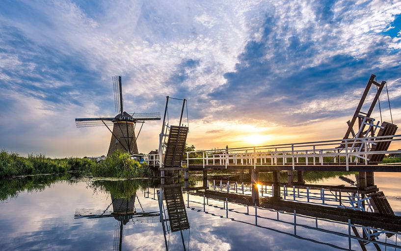 Werelderfgoed Kinderdijk van Martijn Kort