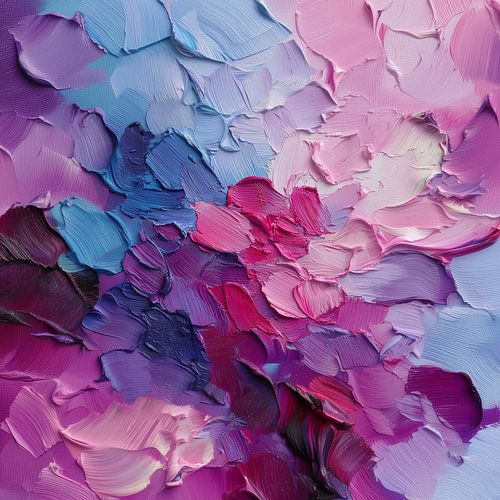 Danse des couleurs et des textures