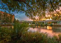 Urban sunset