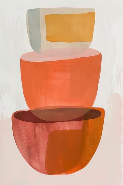 Modern Abstract | Modern Abstract van Blikvanger Schilderijen
