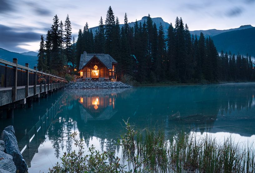 Emerald Lake, Yoho National Park, British Columbia, Canada van Alexander Ludwig