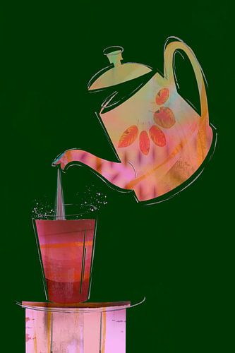 Fancy a brew? Donker groen.