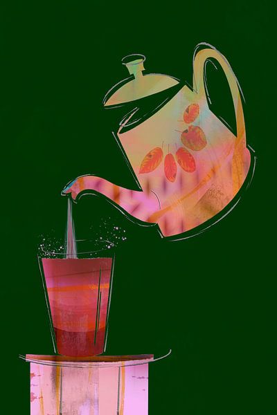 Fancy a brew? Dark green. by Alie Ekkelenkamp