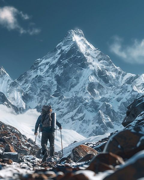 Alpen in het magische avonduur van fernlichtsicht