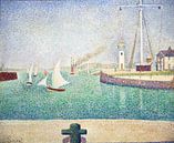 Georges Seurat's Haven van Honfleur (1886). van Studio POPPY thumbnail