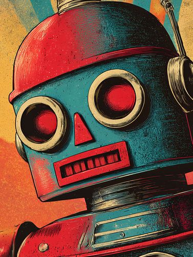 Vintage-Roboter von Bert Nijholt