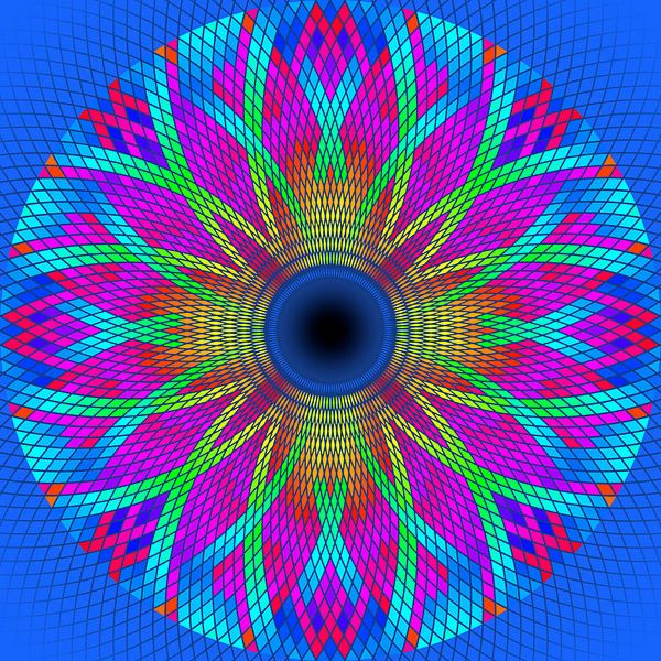 Regenbogenblume 1 von Henk Schellekens