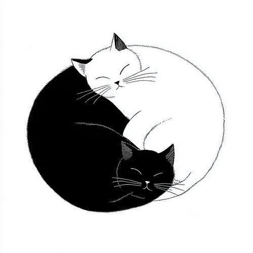 Yin-Yang-Katzen