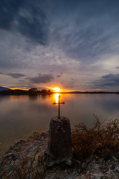 Das letzte Leuchten am Staffelsee von Teresa Bauer