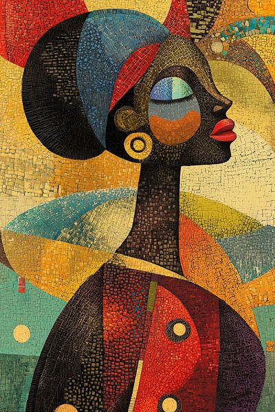 African woman by Black Coffee
