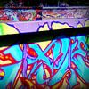 Graffiti skatebaan van Nicky`s Prints