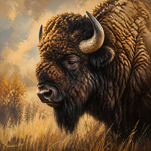 Wildtiere – Ungezähmte Anmut – Bison 3