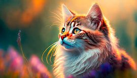 Cat in art