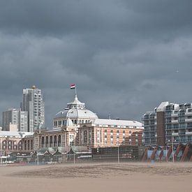 Kurhaus Scheveningen in de winter van Jacintha Van beveren