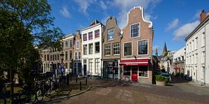 Angle de Oudegracht et Geertestraat à Utrecht sur In Utrecht