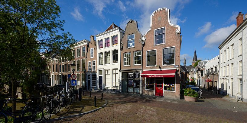Angle de Oudegracht et Geertestraat à Utrecht par In Utrecht