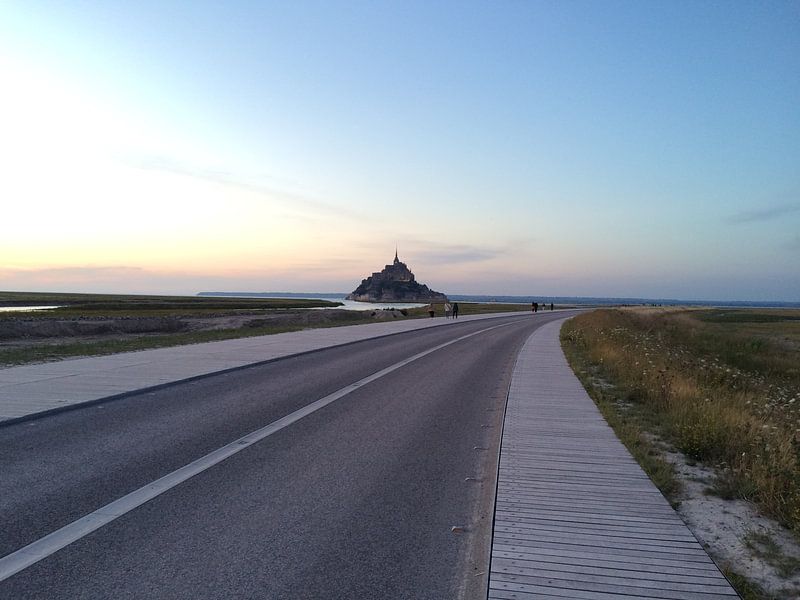 Dam naar Mont Saint-Michel by Jeroen ten Caat