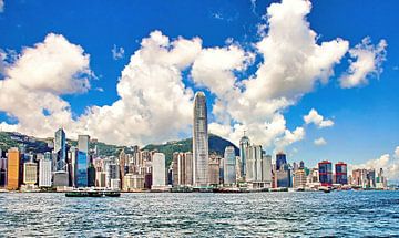 Skyline Hongkong von Eduard Lamping