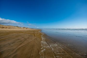 Negentig mijl strand in Nieuw Zeeland van Candy Rothkegel / Bonbonfarben