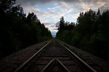 Rails naar het einde van Zweden van Heleen Klop
