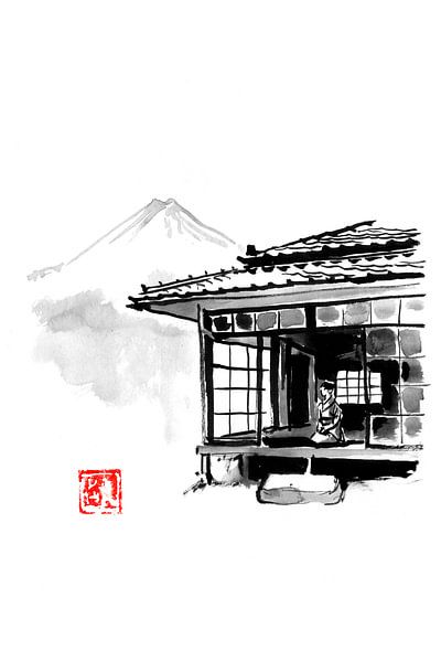 living at fuji by Péchane Sumie