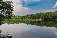 Zicht op Ogle Lake Indiana