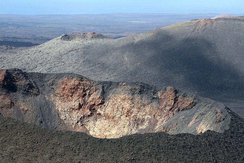 Bord du cratère, Timanfaya, Lanzarote par Inge Hogenbijl