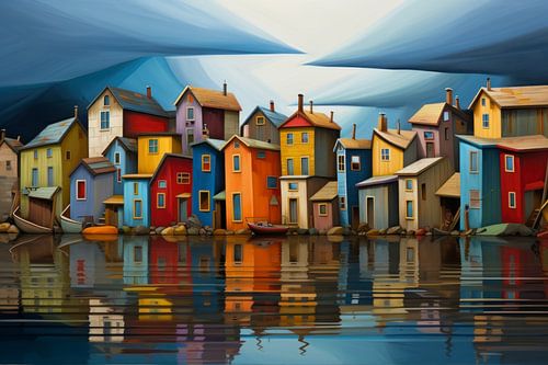 Cottages refelection