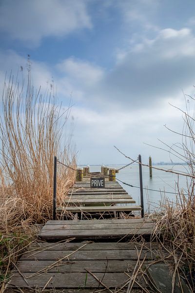 Jetée de Durgerdam par Frans Nijland