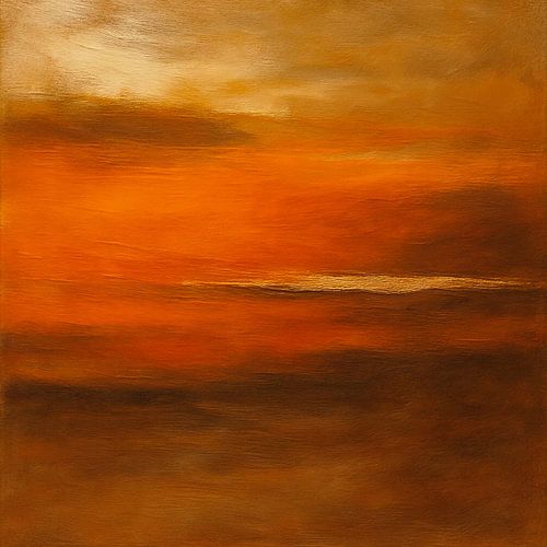 Abstract - Where Earth Meets Light by Moonheart Artworks