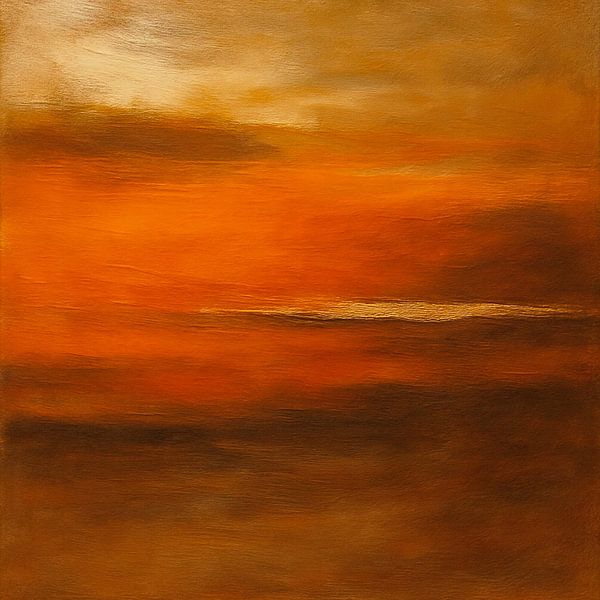 Abstract - Where Earth Meets Light by Moonheart Artworks