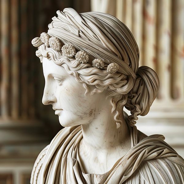 Classic Greek beauty by Vlindertuin-Art