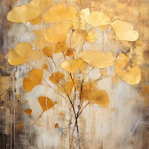 Ginkgo Kunstrahmen 50997