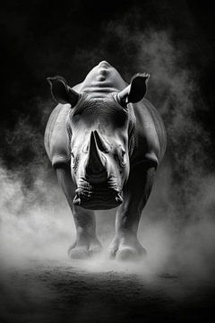 Neushoorn van Poster Art Shop