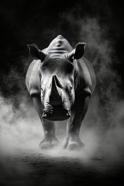 Rhinoceros by Poster Art Shop