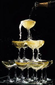 Champagne Fountain by David Potter