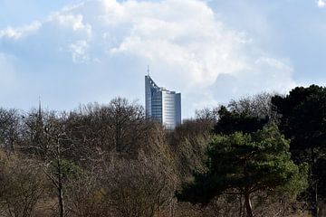 Uniriese - Panorama Tower Leipzig van Marcel Ethner