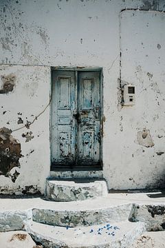 Oude Verweerde deur, op Pserimos. van wiebesietze